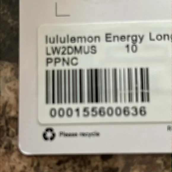 LULULEMON ENERGY LONGLINE BRA ORANGE RED COLOR SIZE 10 COLOR CODE “PPNC” NWT